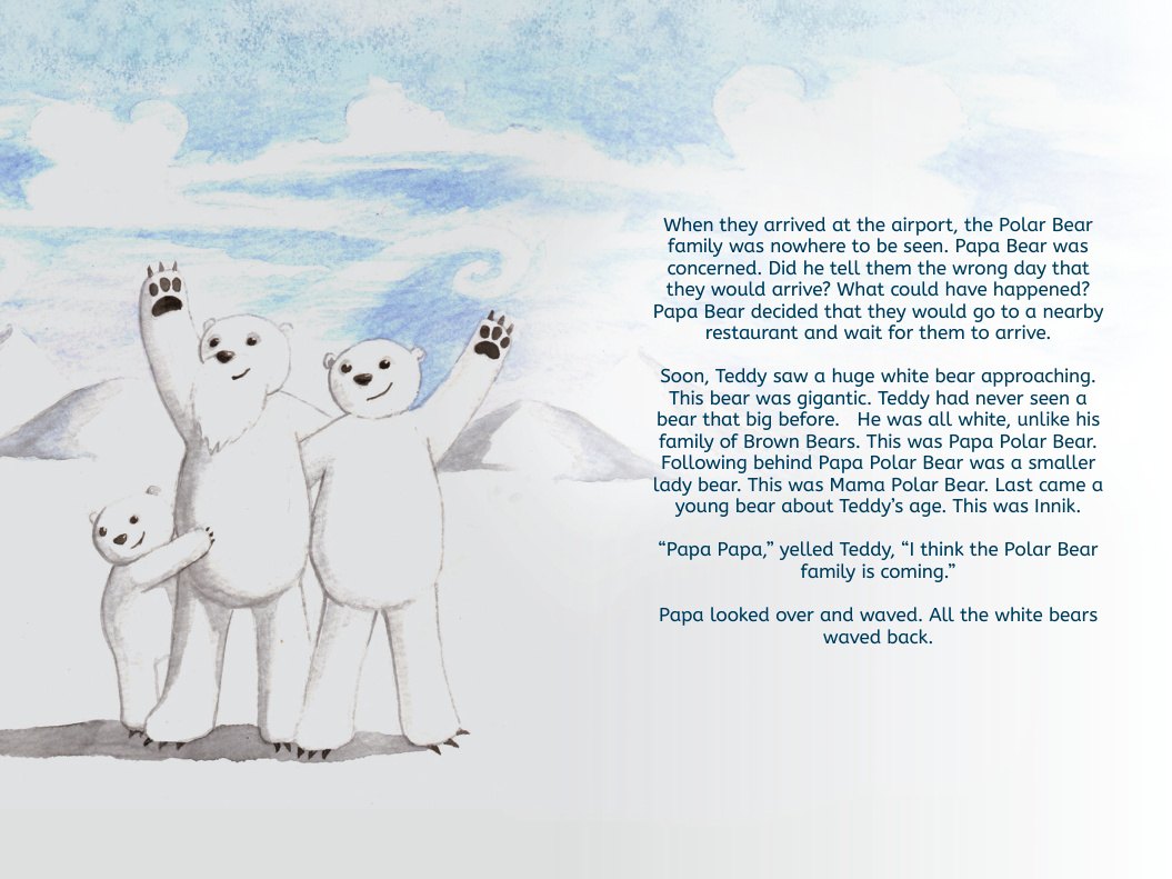Second interior illustration from Journey to Far North